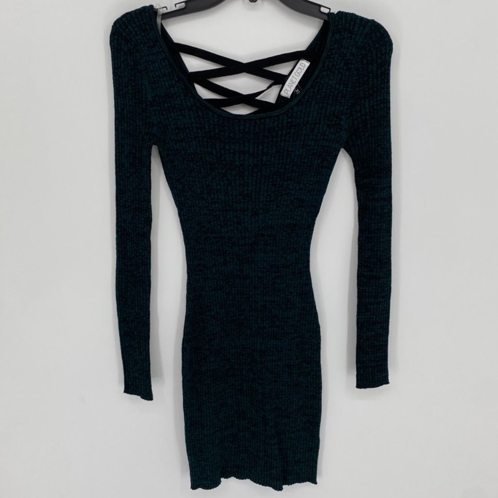 Planet Gold Green RS Black Be Dress